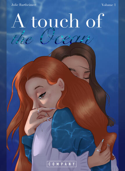 A touch of the Ocean MockUp Book Cover