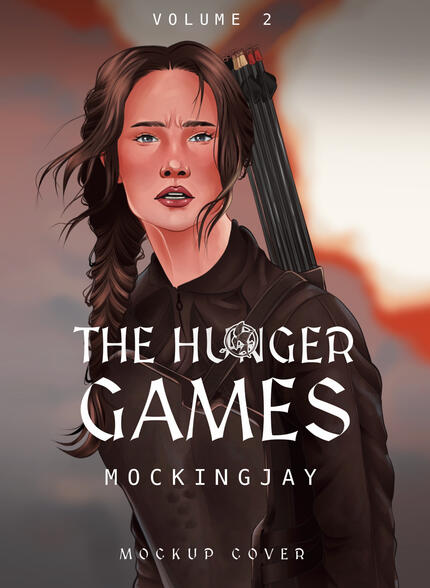 The Hunger Games MockUp Book Cover
